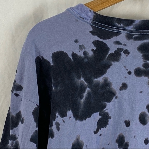 The Simpsons Treehouse of Horror Alien Tie-Dye Long Sleeve Shirt Size Medium - Picture 15 of 16